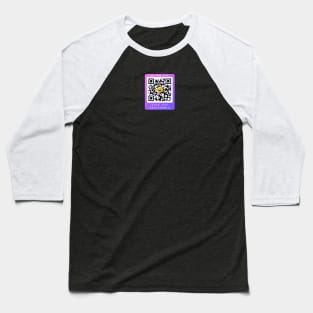 Scan for California, Qr Code Funny Memes -3 Baseball T-Shirt